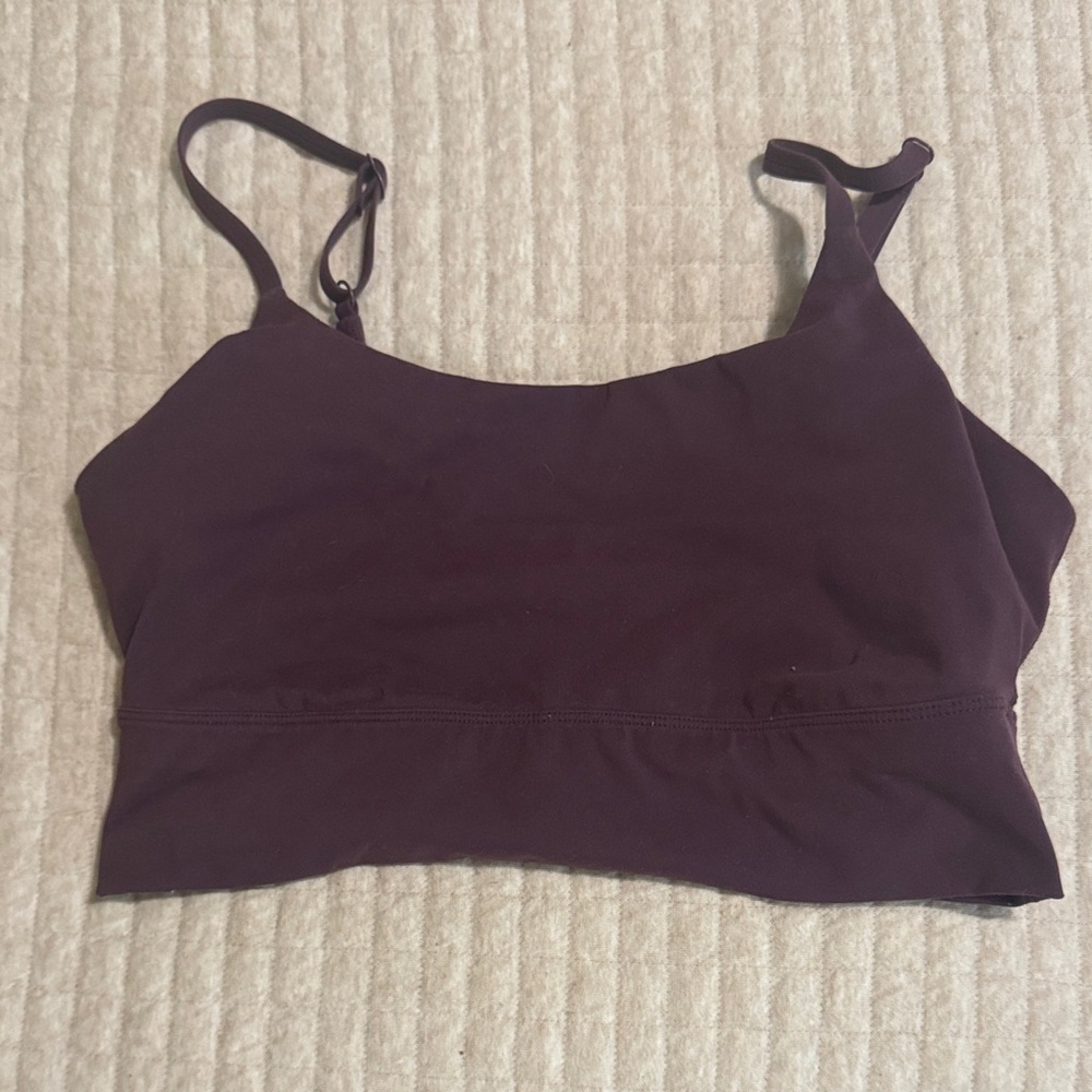 CRZ YOGA Women's Bra in Dark Purple